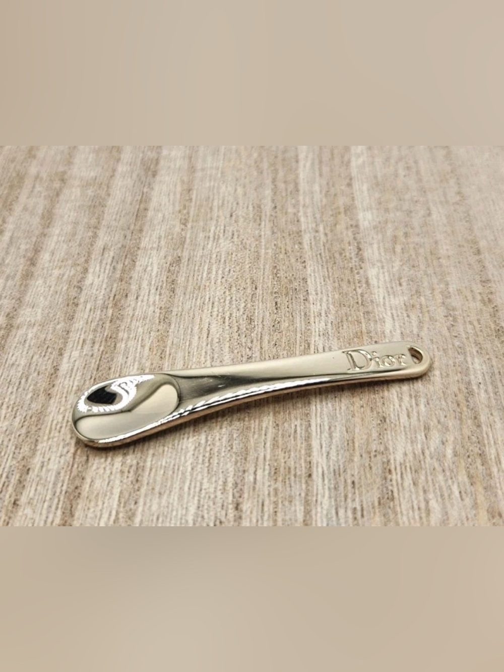 Christian Dior Spoon Pendant 18k Gold Plated -Dior Prestige - Applicator-Brand